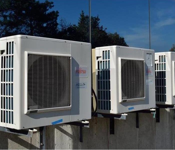 Three HVAC units are shown 